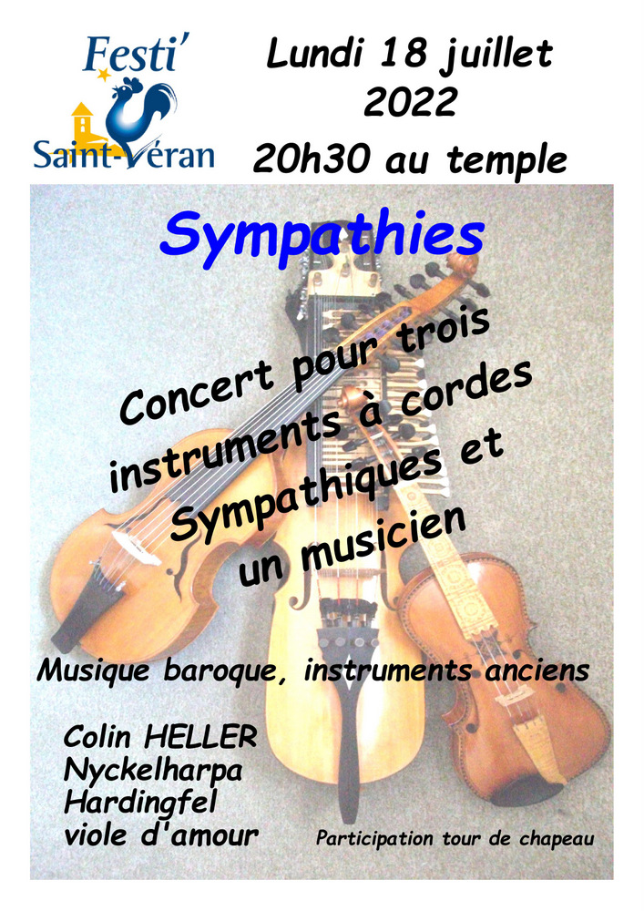 Affiche concert colin heller